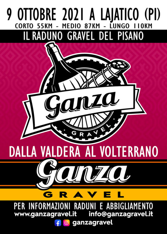 Volantino Ganza Gravel 9 Ottobre 2021 Lajatico