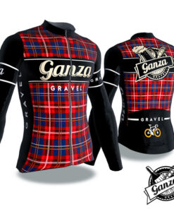 Maglia Gravel Scottish Red