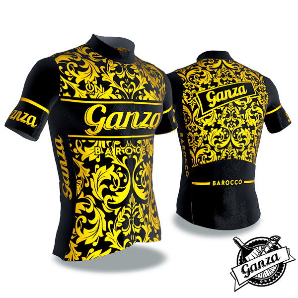 Maglia Barocco Gravel Bici 3D