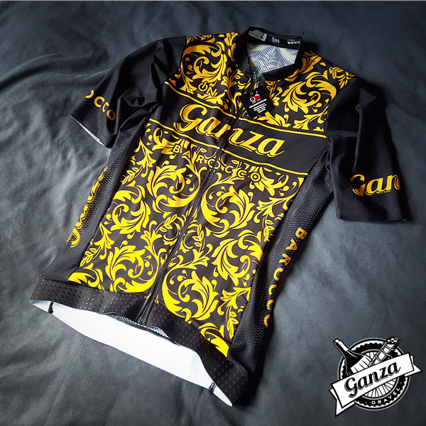 Ganza Gravel Maglia Ciclismo modello Barocco