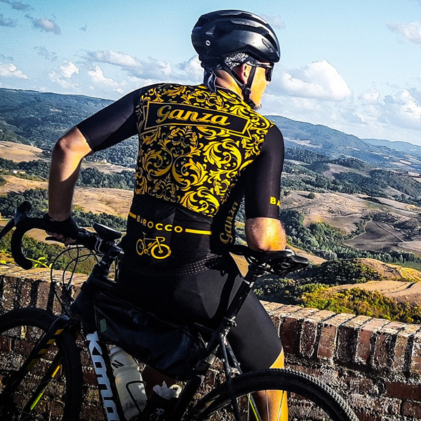 Maglia Gravel Modello Barocco